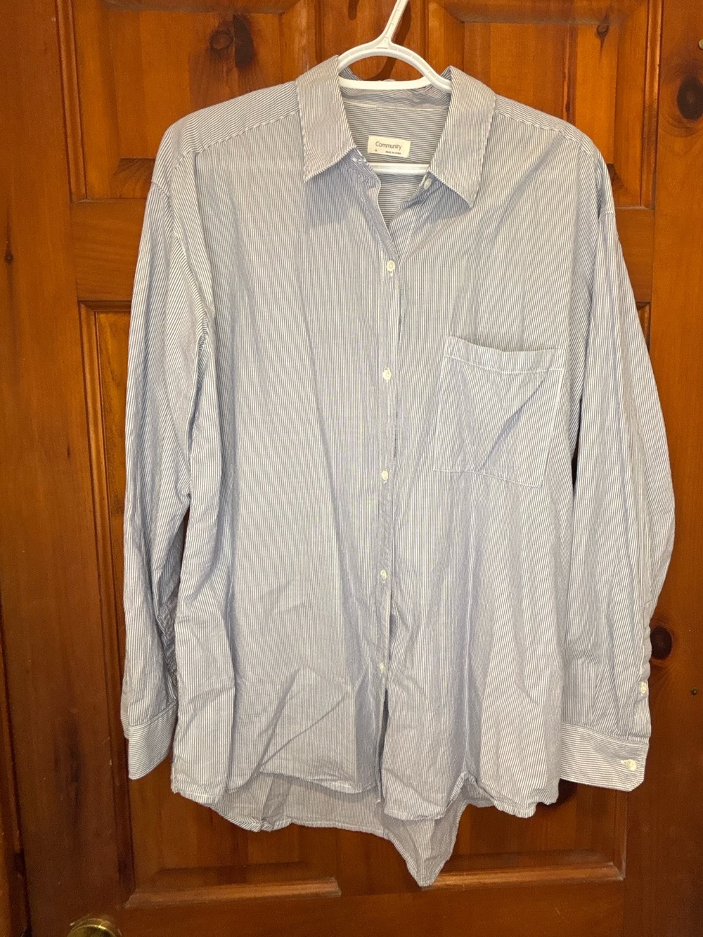 Artizia Community Long Sleeve Button Up Size M